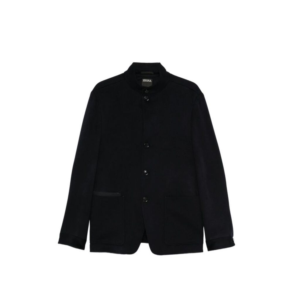 Zegna Black Jackets - Lightweight Jackets Men